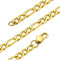 GOLDCHIC JEWELRY Edelstahl Figaro Ketten Klassische Herren Ketten in Breit 4/6/9MM, Edelstahl Figaro Ketten mit Silber/Gold 2 Farben in 40-761 CM，Perfeckt Geschenk für Herren/Damen