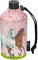 Emil Trinkflasche aus Glas für Mädchen & Jungen isolierte Glasflasche für Schule, Freizeit, Sport: Kinder & Eltern Pferdefreunde© 0,3l
