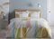 Appletree Mariko Bettwäscheset, 100% Baumwolle, für Einzelbett, Gelb
