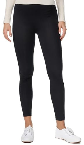 Nur Die Baumwoll Leggings Relax & Go Bequeme Freizeithose Stretch Baumwolle Damen, schwarz, XL