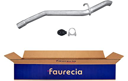 HELLA 8LA 366 004-011 Abgasrohr - Easy2Fit Kit - hinten - einteilig | Kompatibel mit: FORD FOCUS II, FOCUS II Cabriolet, FOCUS II Stufenheck