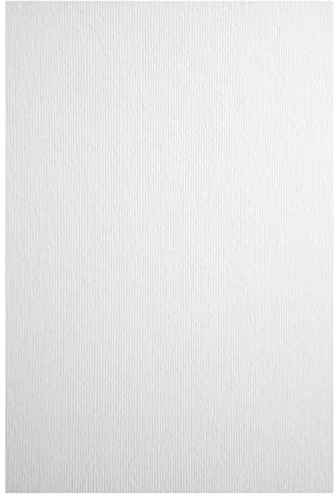 Netuno 10x Strukturkarton Weiß DIN A4 21 x 29,7 cm 215g Nettuno Bianco Artico Feinkarton strukturiert mit Linien für Visitenkarten Einladungen Hochzeitskarten.