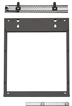 Peka Küchenunterschrank-Auszug Slim mit Soft-Stopp Vollauszug, für schmalen Küchenschrank LH 610mm, Stahl anthrazit