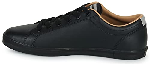 Fred Perry Baseline Leather Black, Schwarz , 44 EU
