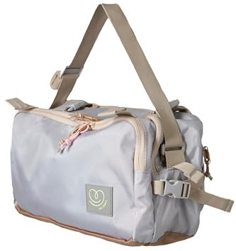 Love Radius CaravanBag Pack Ultime ! - Warm Silver | Sac à langer - Porte-bébé ceinture hanche - Attache porte-bébé et poussette - Multifonction 6 position