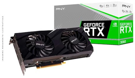 PNY Karta Graficzna GeForce RTX 3060 8GB Verto Dual Fan Edition VCG30608DFBPB1