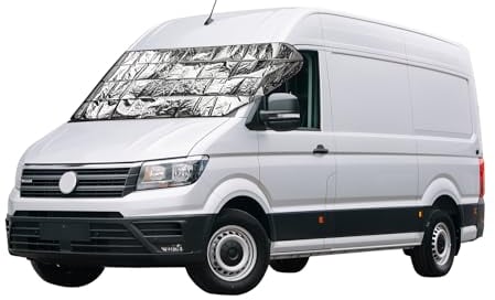 Frontscheibenabdeckung Winterabdeckung Sonnenschutz XL 250x100 cm Wohnmobil Transporter