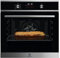 Four multifonction encastrable - pyrolyse - chaleur tournante pulsée ELECTROLUX - EOF6P46X0 - Inox - Porte froide - l67 X L63,5