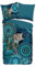 Hip Wendebettwäsche Alvise Flanell Petrol Größe 1x 135x200 cm + 1x 80x80 cm