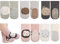 Exemaba Baby Antirutsch Socken 5 Paar Kleinkinder Tiermotive ABS Rutschfeste Sneaker Socken(Rosa Affe,M/1-3Y)