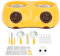 TOPINCN Machine à Fondre Le Chocolat, Four, Machine à Fondre, Bricolage, Double Pot, Outil avec Chauffage électrique, Machine à Fondre Le Chocolat, Ustensile de Fusion, 20 W pour (Yellow)