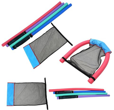 Chaises flottantes de piscine | Chaise flottante portable | Chaise flottante pour piscine d'eau | Chaise longue de piscine en U avec dossier | Flotteur de salon, flotteurs de plage d'été
