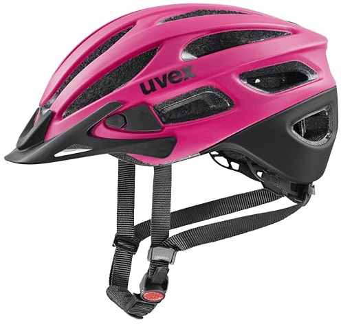 uvex True cc - Leichter Fahrradhelm für Damen und Herren - individuelle Größenanpassung - erweiterbar mit LED-Licht
