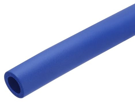 sourcing map Schaumstoffschlauch für Griffstütze, Rohrisolierung, 12 mm Innendurchmesser, 20 mm Außendurchmesser, 1 m Länge, Blau