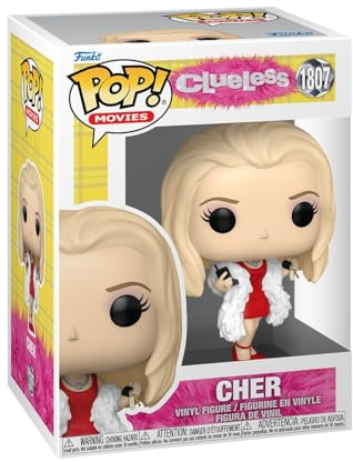 Funko POP! Movies: Clueless 30th Anniversary - Cher | Offizielles Comedy Merch - Vinyl Sammelfigur als Regal Deko - Geschenkidee zum Geburtstag für Fans und Sammler