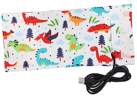 Tragbarer USB Babyflaschenwärmer aus Stoff für Unterwegs | Milch Warm Halten, für Auto USB und Reiseeinsatz, Kompakte Hülle mit Sicherer Handhabung