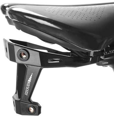 JJZOUEN Bike Water Bottle Cages Saddle Mount Adapter - Water Bottle Holder Cage Under Seat Mount for Road MTB Triathlon Bike Accessories