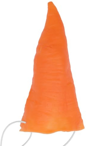 Nicear 6 Stück Karotten Nase Prothetische Nase Mit Elastischer Weihnachtsmann Schneemann Nase Orange Karotten Nase Für Schneemann Weihnachtskostüme