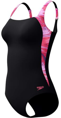 Speedo Damen Print Luna Lustre One Piece Schwimmanzug (1er Pack)