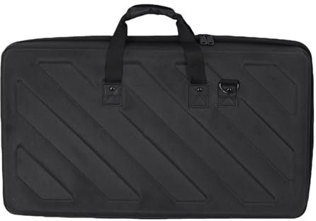 DJ Controller Bag, 2 Kanal DJ Controller Hülle mit Fahrtuhl, Schutz und Transport für DJs, Musiker, Studio und Home Use