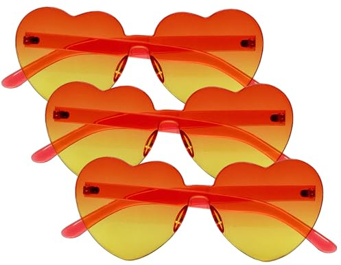 Boland - Partybrille Love & Peace, 6 Stück