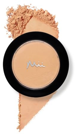 Mii Cosmetics Midi Irresistible Face Base | 100% Pure Mineral Foundation | Award-Winning Face Powder Foundation | Vegan Formula, SPF 30 | Buildable Coverage | Flawless Finish | Precious 09 | 2.5g