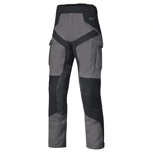 Held Lonborg Base Motorradhose Herren - 750 D Tactel 3L Laminat - Thermohose herausnehmbar - 100% Wasserdicht - Level 2 Protektorenhose - CE Schutzkleidung Klasse AA - Anthrazit - Größe XL