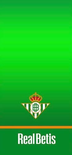 JYC CREATIVE Strandtuch aus 100% Baumwolle für Pool und Fitnessstudio, Fußballgeschenke für Real Betis Fans, 75 x 150 cm, M2