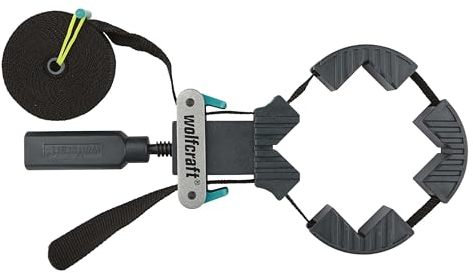 wolfcraft Tenditore a nastro per telaio I 3416000 I Ideale per serrare durante l'incollatura di cornici, mobili, scaffali e altri pezzi