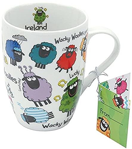 Dublin Gift 3148D Wacky Woollies Keramiktasse