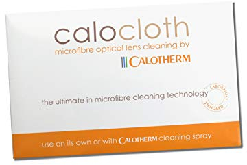 Calotherm Calocloth Pro Microfibre Optical Lens Cleaning Cloth 8x6,White