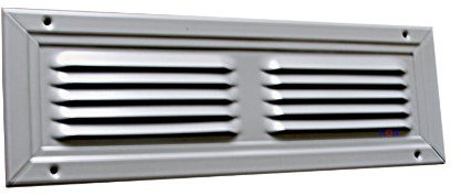 Lüftungsgitter LG 3010 MGS-AL Lamellengitter Alu 300 x 100 Zuluft Abluftgitter