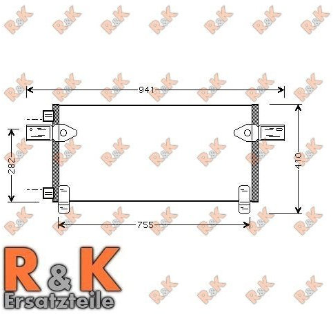 Prasco mna5020 Condensador, aire acondicionado