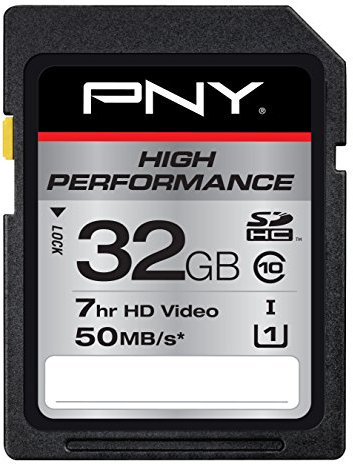 PNY Haute Performance Classe 10 SDHC Carte Flash 32 go