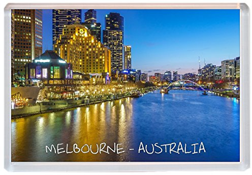 Melbourne - Australia - Jumbo Fridge Magnet ID168