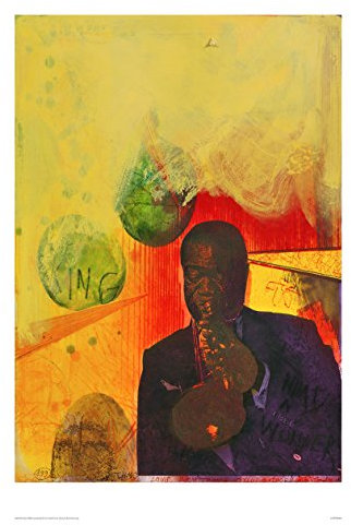 Adi Holzer Werksverzeichnis Satchmo (Louis Armstrong) Kunstdruck Poster 50x70cm