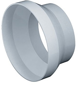 Ducting Pipe Reducer 150mm / 125mm Extractor Fan Tube Connector 6 / 5 Duct Hose Round Adaptor KO150-29