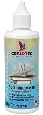 CREARTEC Colle pour reliure 100 g Brillant