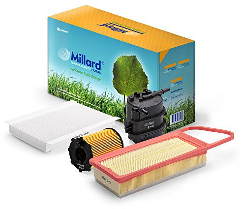 Millard Filters MZ-4127 - Kit de filtros para C2 y C3 o 1007 y 307