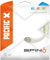pacific Tennissaite Spin 6 Power - 12.20m-Garnitur, ivory, 1.32mm/16, PC-2106.00.00