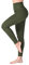 SINOPHANT Leggings Damen High Waist - Blickdicht Leggins mit Bauchkontrolle für Sport Yoga Gym(1 Armee grün,S-M)