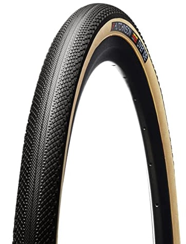 HUTCHINSON - OVERIDE - Tubeless Ready - Cubierta Gravel - Rendimiento y Comodidad - Varillas flexibles - Negro / Tan - Dimensiones 650 x 47 mm