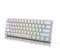 DURGOD Venus 60% RGB RGB Mechanische Gaming-Tastatur | 60% Layout ANSI US Großbritannien | Aluminiumgehäuse | Double Shot PBT Cherry Profile (Cherry Blue, Weiß)