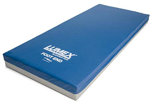 Lumex Select Foam Hospital Bed Mattress with Convoluted Eggcrate Topper, Twin XL, 35 x 80 Inches, LS100-35