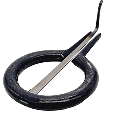 Sicilia Bedda - Original Sizilianische Maultrommel - Sizilische Maultrommel - Handwerkliches Produkt aus Gusseisen (10 cm, schwarzes Gusseisen)