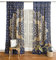 Popular Handicrafts Mandala-Vorhang im indischen Hippie-Stil, Bohemian-Stil, Ombré-Stil, Blau/Gold