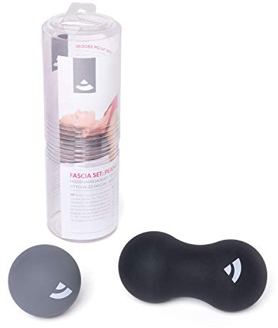 Bodhi Faszien Set: Peanutball und Faszienball | Flexibles Faszienball-Set zur Selbstmassage | Massagebälle für den ganzen Körper | 6,5 cm Durchmesser