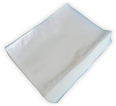 Hidalgo 100 Bolsas de Vacío Gofradas de 300x300mm, (idóneas para presentar Platos de 25 cm,envasadora Doméstica).