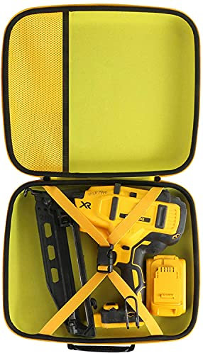 Khanka Werkzeugkoffer für Dewalt (DCN660B) 20 V MAX Finish Nagler, abgewinkelt, 16 GA, nur Koffer