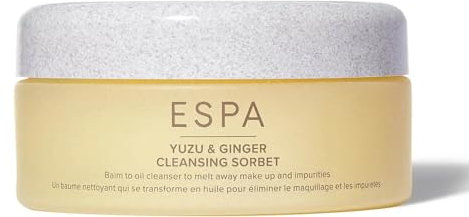 ESPA Yuzu & Ginger Cleansing Sorbet, Balm to Oil, Melts Away Makeup